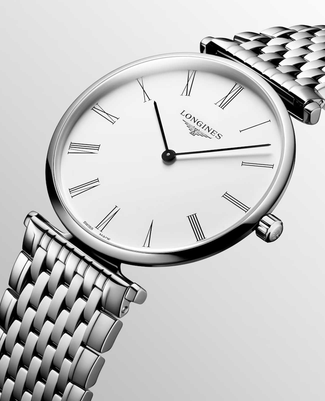 Longines Longines La Grande Classique L4.866.4.11.6 женские часы белый циферблат на запястье