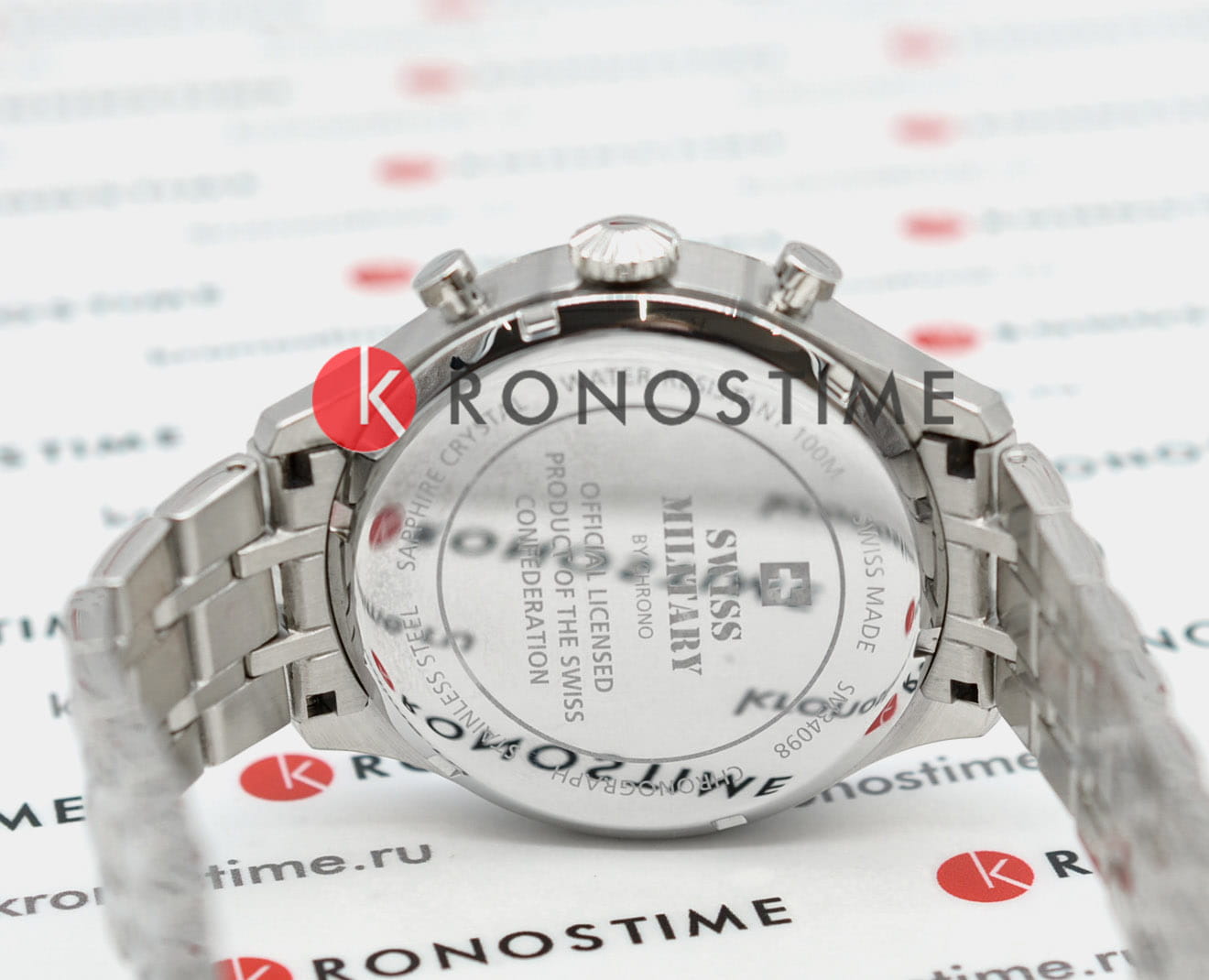Оригинальные часы Swiss Military by Chrono Swiss Military by Chrono Vintage Chronograph SM34098.03 кварцевые калибр механизма  общий вид