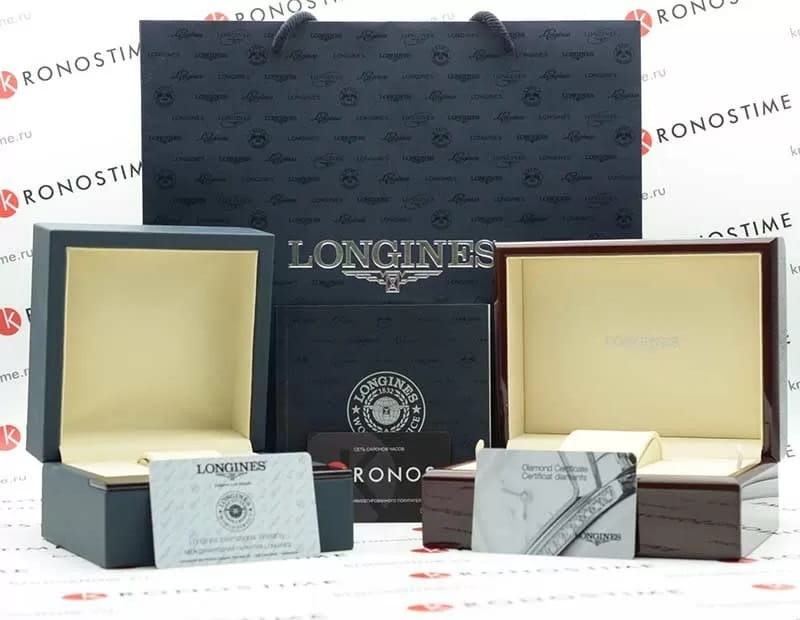 Longines Longines Presence L4.922.4.11.2 механические мужские часы часы крупный план белый циферблата