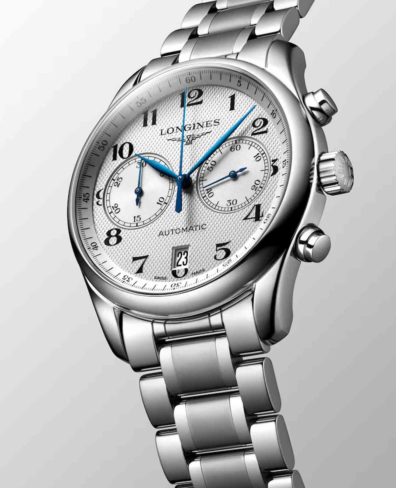 Longines Longines Master Collection L2.629.4.78.6, master collection швейцария мужские часы на браслете нержавеющая сталь боковой вид