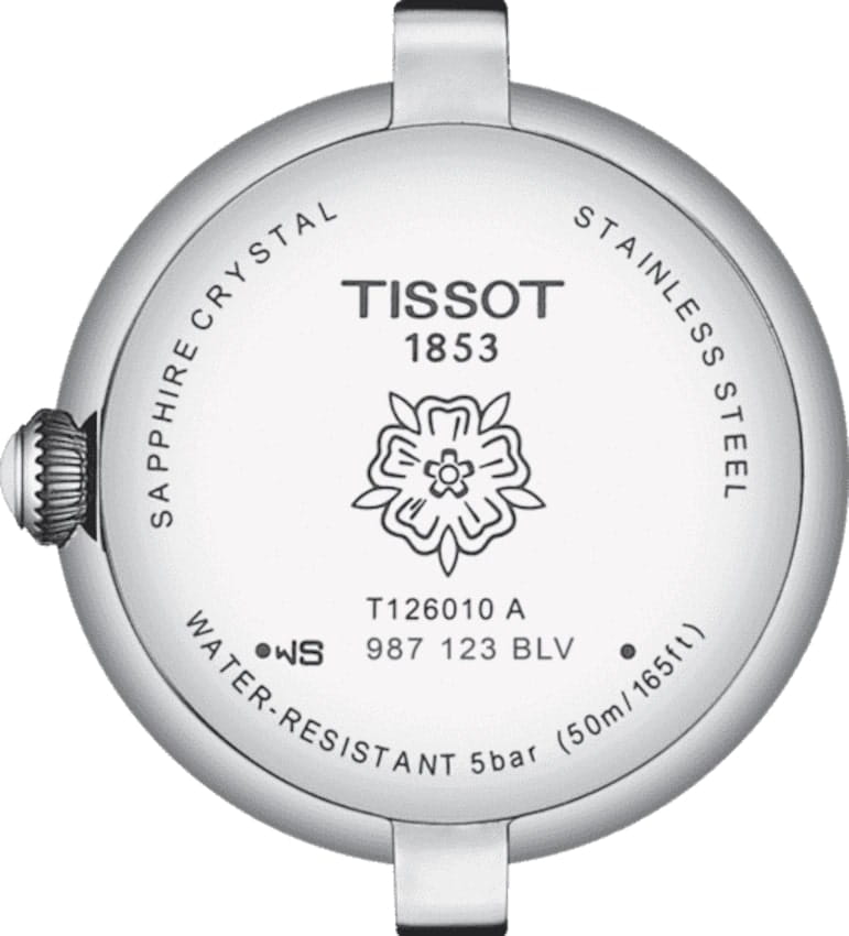 Оригинальные часы Tissot Tissot Bellissima Small Lady T126.010.16.013.01 кварцевые калибр механизма eta f03.111 общий вид