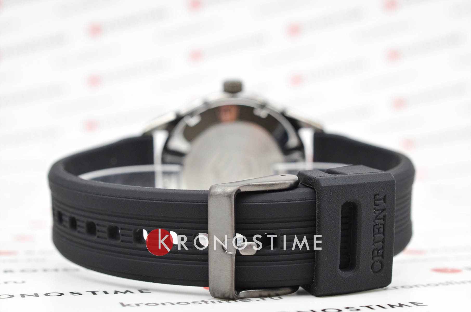 Orient Orient Diving Sport Automatic RA-AC0Q10N (RN-AC0Q10N) механические мужские часы часы крупный план черный циферблата