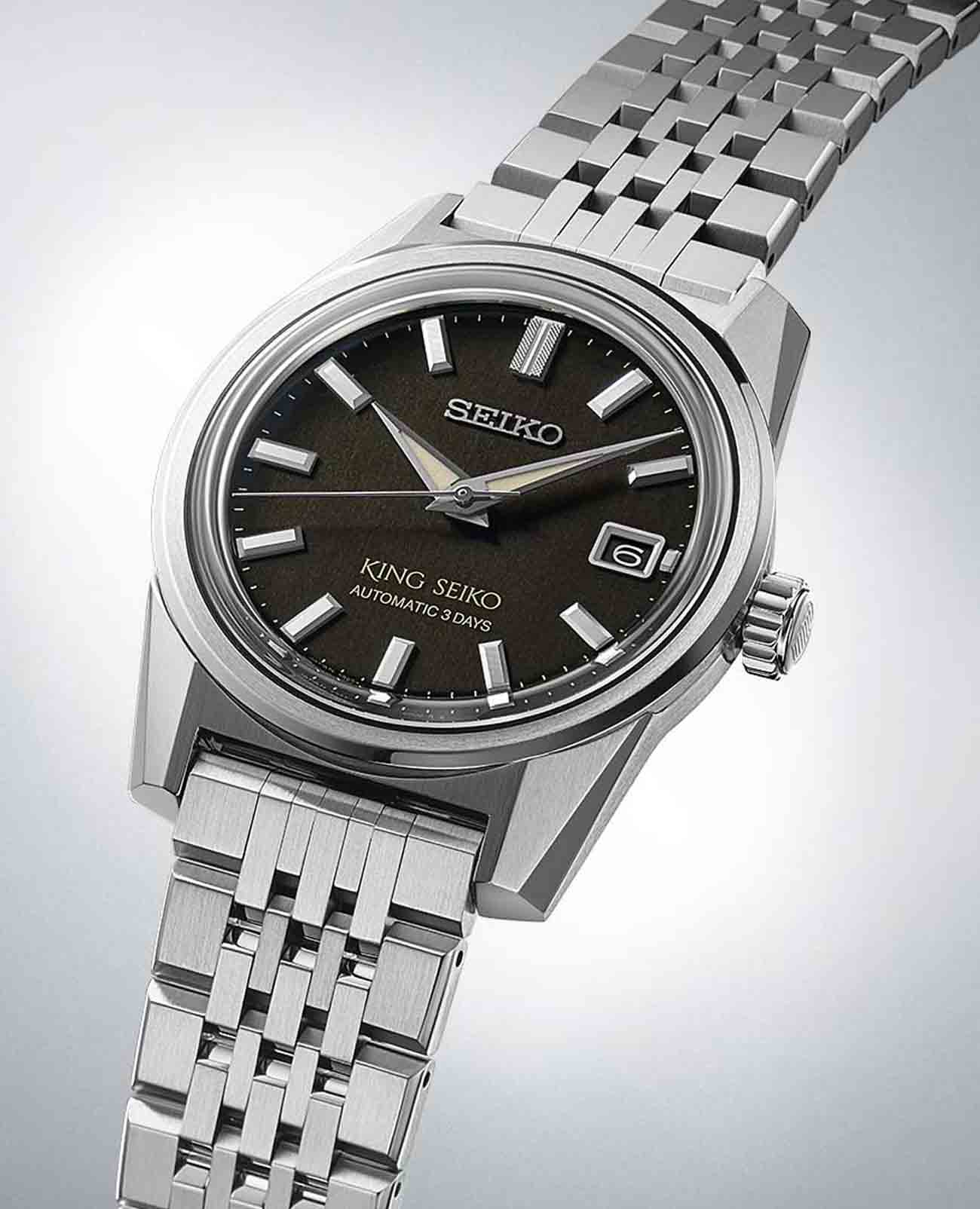 Seiko Seiko King Seiko SPB387J1 , наручные мужские часы фото под углом