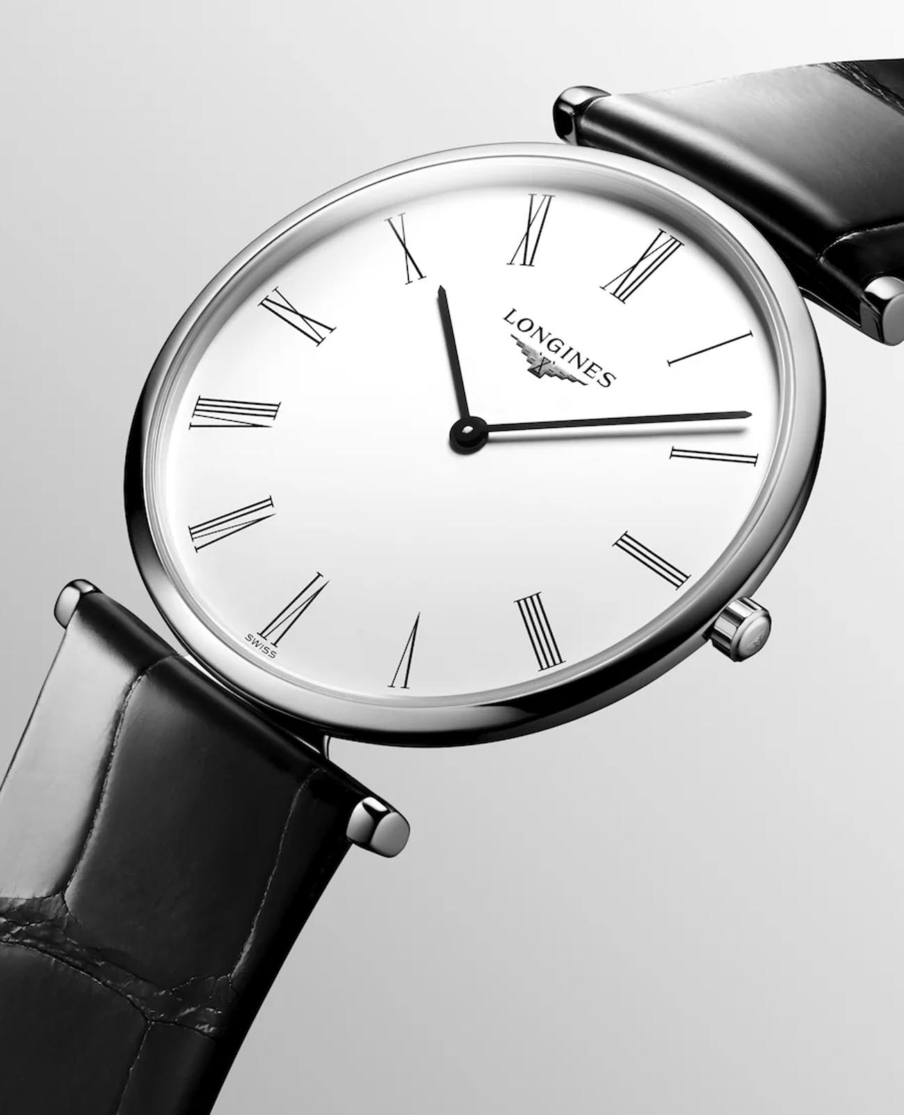 Longines Longines La Grande Classique L4.755.4.11.2 женские часы белый циферблат на запястье