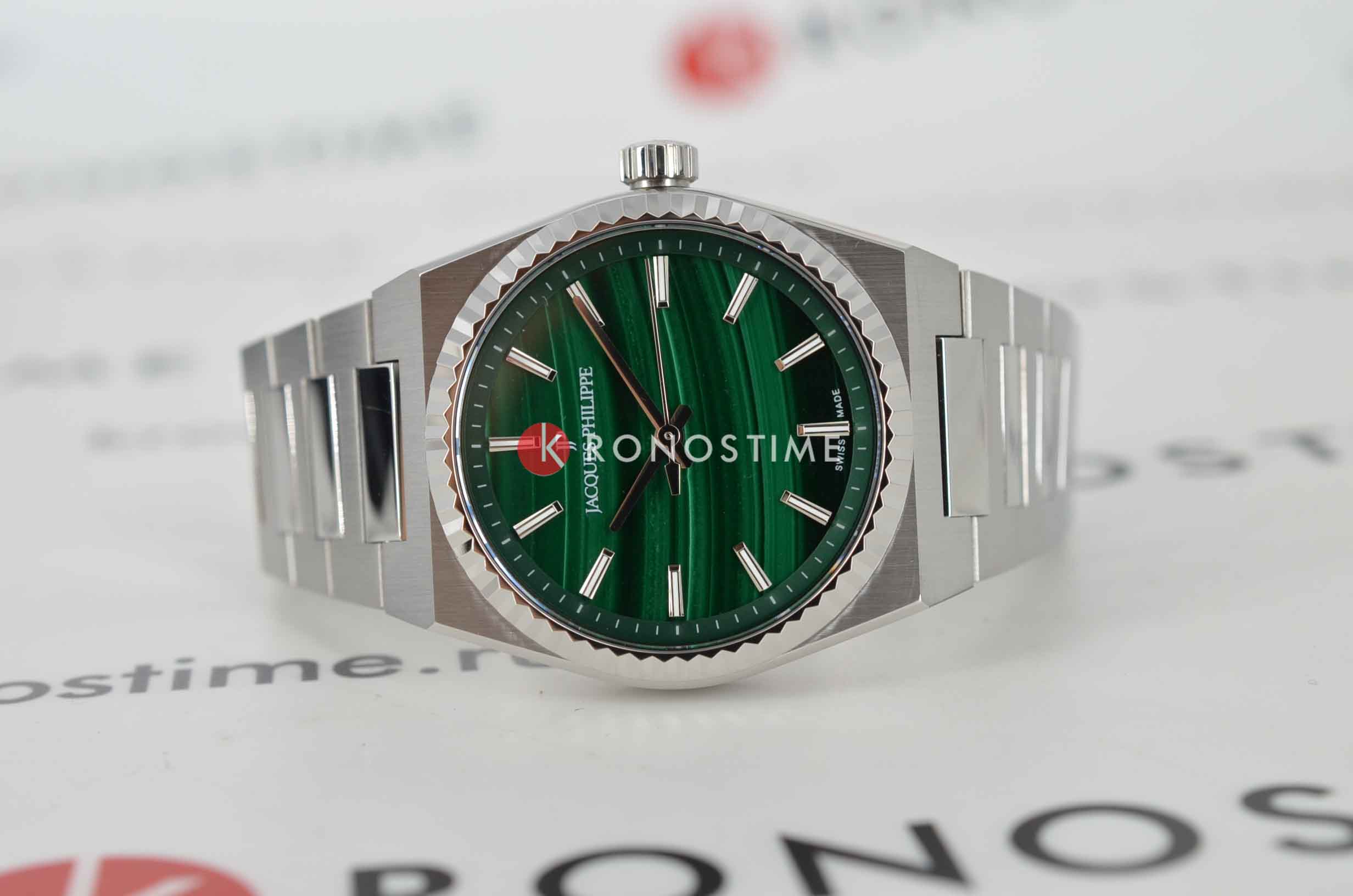 Jacques Philippe Jacques Philippe Borealis JPQGLS5813X6MA,  швейцария женские часы на браслете нержавеющая сталь 316l боковой вид