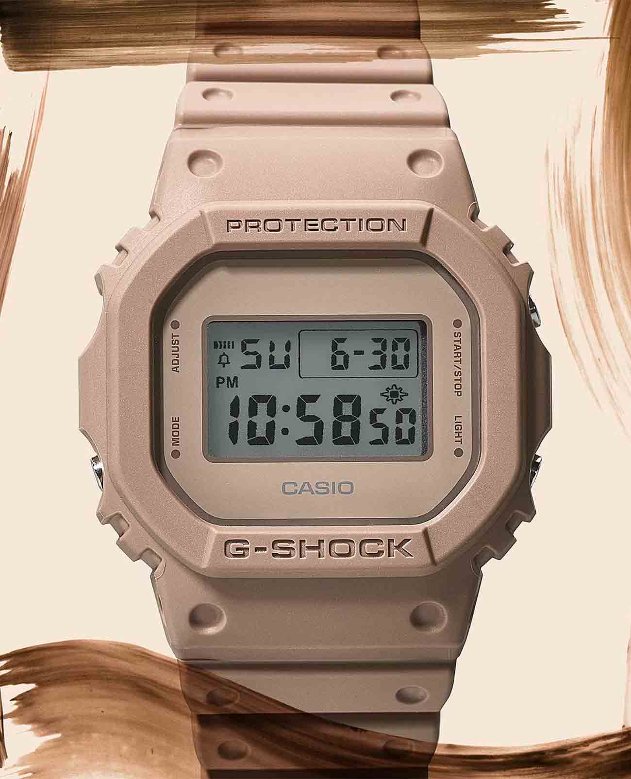 Оригинальные часы Casio Casio G-Shock DW-5600NC-5DR (DW-5600NC-5) электронные калибр механизма  общий вид