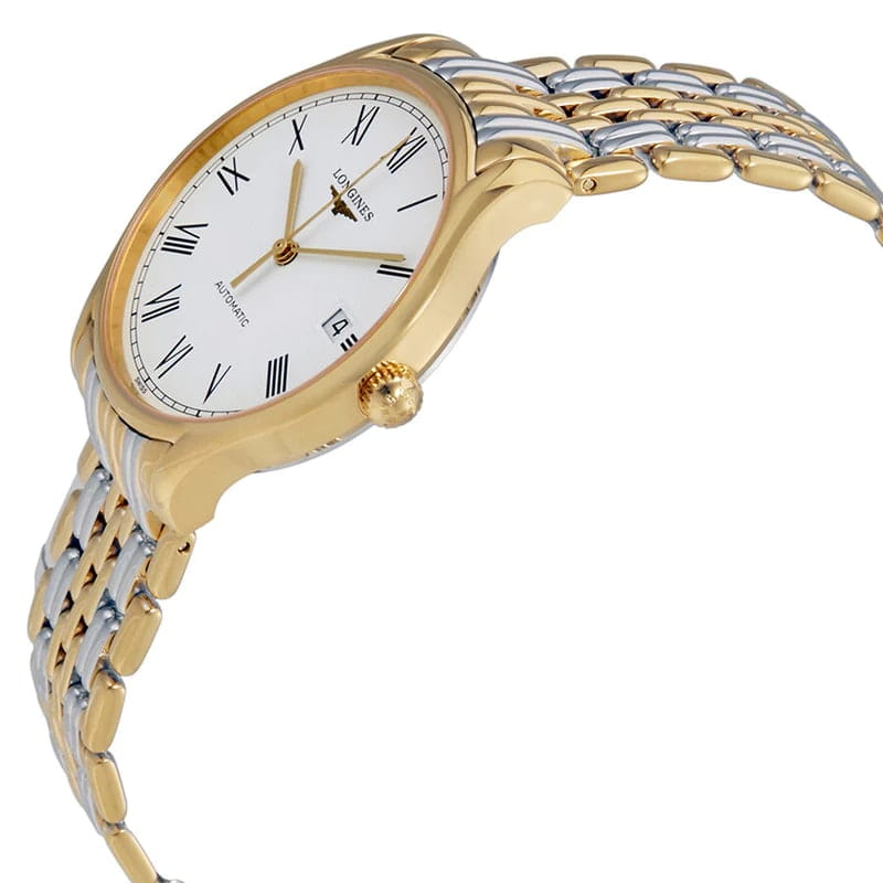 Longines Longines Lyre L4.860.2.11.7, lyre швейцария мужские часы на браслете нержавеющая сталь с pvd-покрытием боковой вид