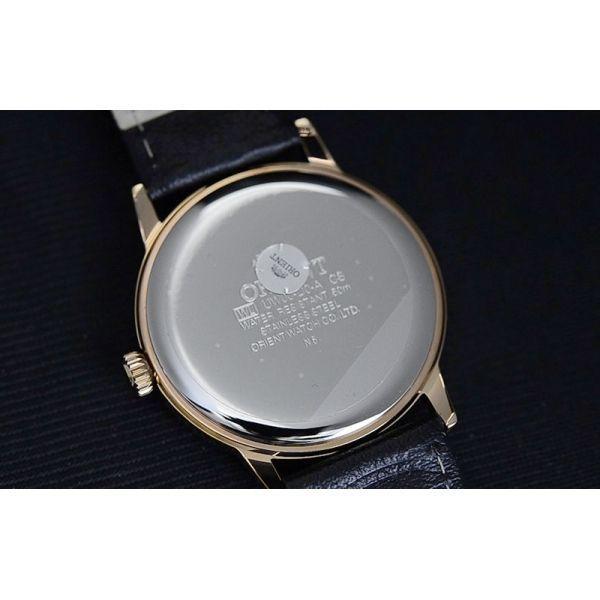Orient Orient UW00002W (FUW00002W), classic automatic япония мужские часы на браслете кожа + текстиль боковой вид
