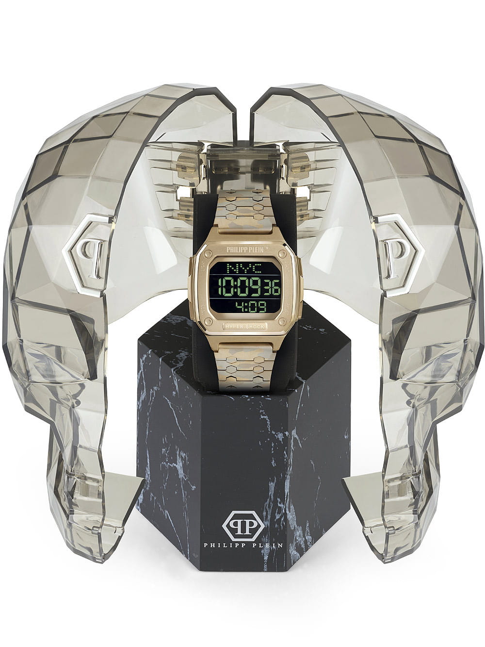 Оригинальные часы Philipp Plein Philipp Plein Hyper Shock PWHAA1021 кварцевые калибр механизма  общий вид