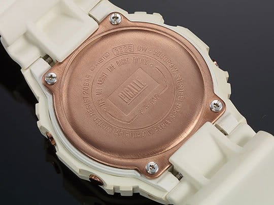 Casio Casio G-Shock DW-5600PGW-7E, g-shock япония мужские часы на браслете пластик боковой вид