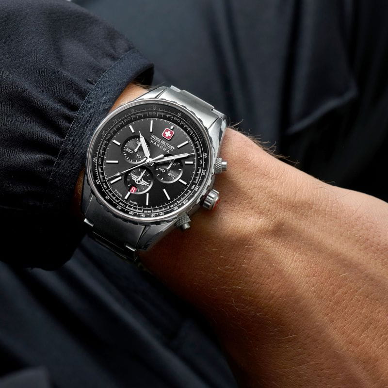 Оригинальные часы Swiss Military Hanowa Swiss Military Hanowa SMWGI0000303 кварцевые калибр механизма  общий вид