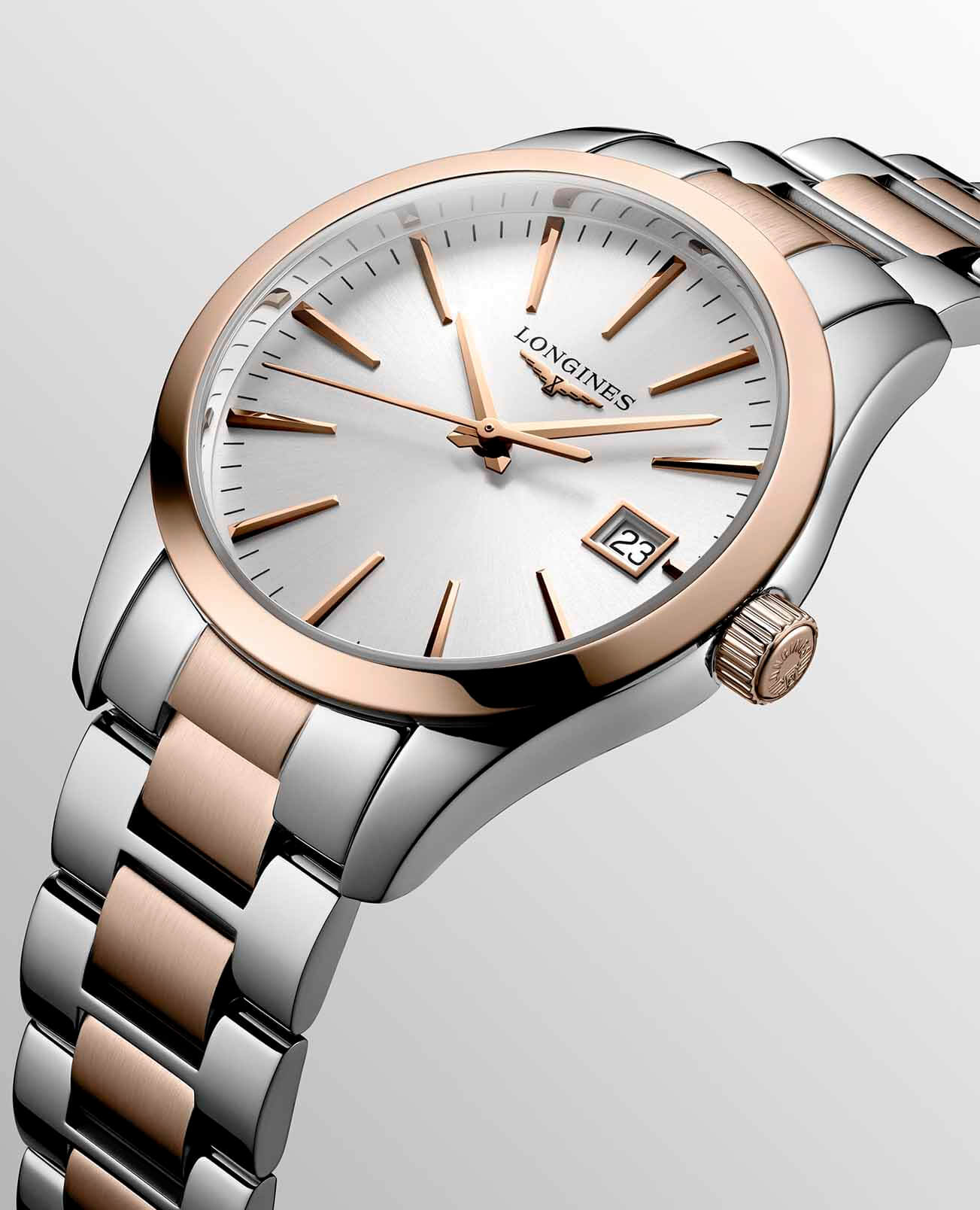 Longines Longines Conquest Classic L2.386.3.72.7  - задняя крышка сталь металл корпуса, швейцария часы