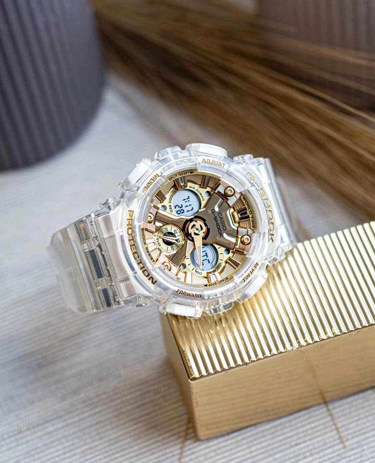 Casio Casio G-Shock GMA-S120SG-7ADR (GMA-S120SG-7AER)  — детали корпуса и пластик