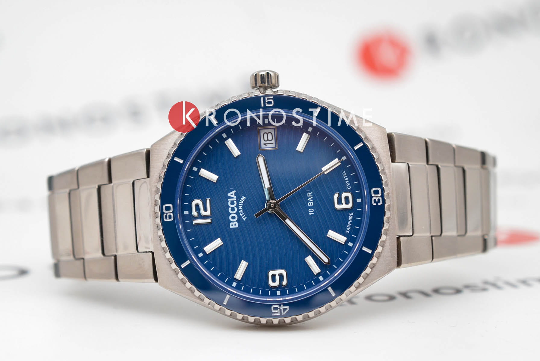 Boccia Titanium Boccia Titanium Circle-Oval 3367-02 , наручные женские часы фото под углом