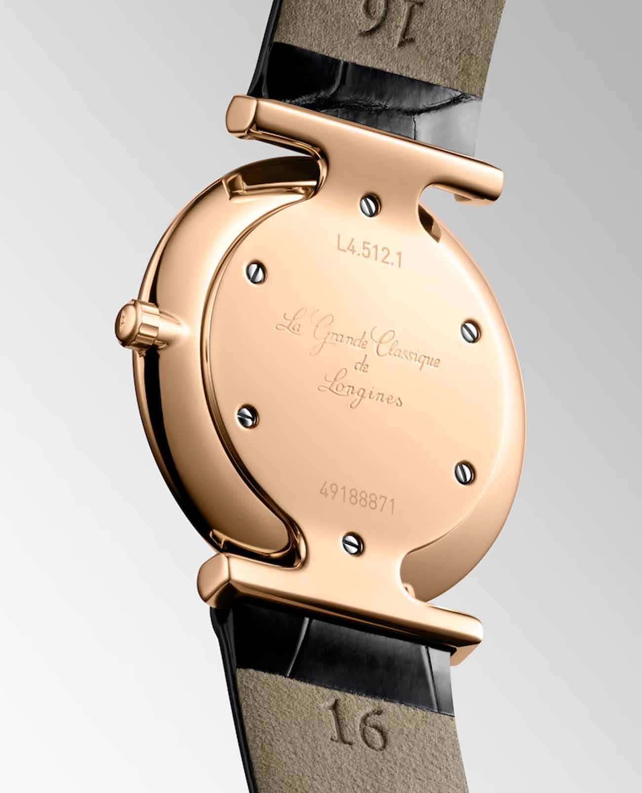 Longines Longines La Grande Classique L4.512.1.91.2 , наручные женские часы фото под углом