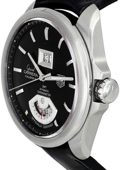 TAG Heuer TAG Heuer Carrera WAV5111.FC6225, carrera швейцария мужские часы на браслете кожаный боковой вид