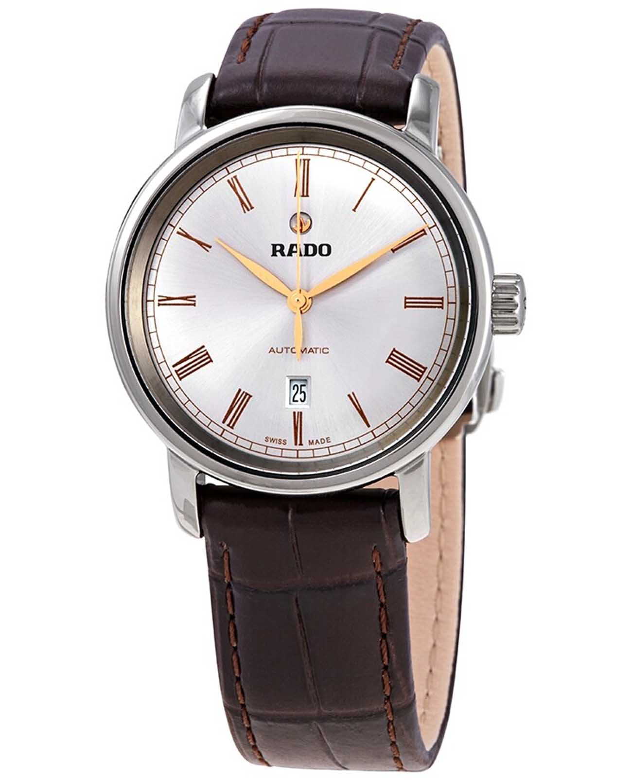 Оригинальные часы Rado Rado Diamaster R14026105 механические калибр механизма eta 2681 общий вид