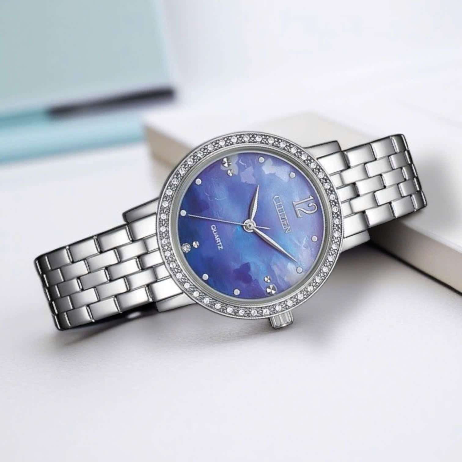 Оригинальные часы Citizen Citizen Elegance EL3100-55N кварцевые калибр механизма citizen общий вид