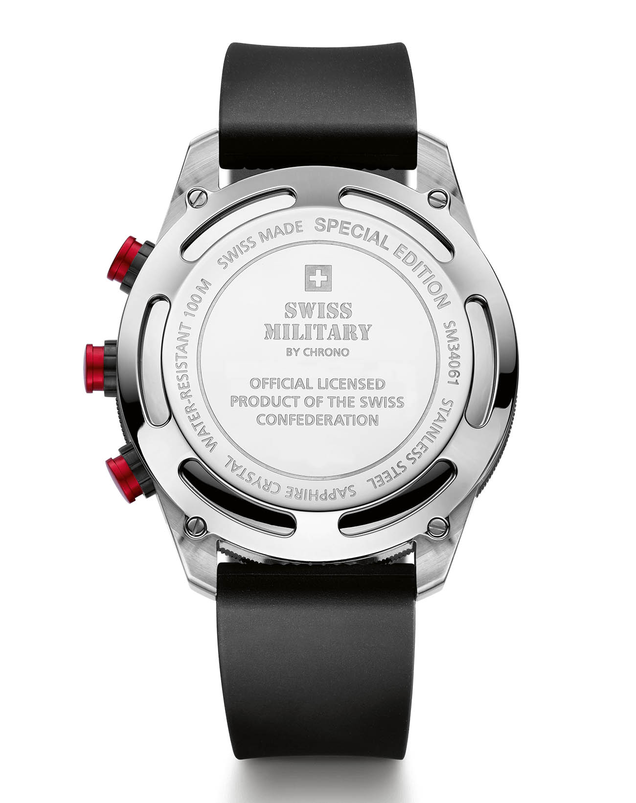 Swiss Military by Chrono Swiss Military by Chrono SM34061.02 , наручные мужские часы фото под углом