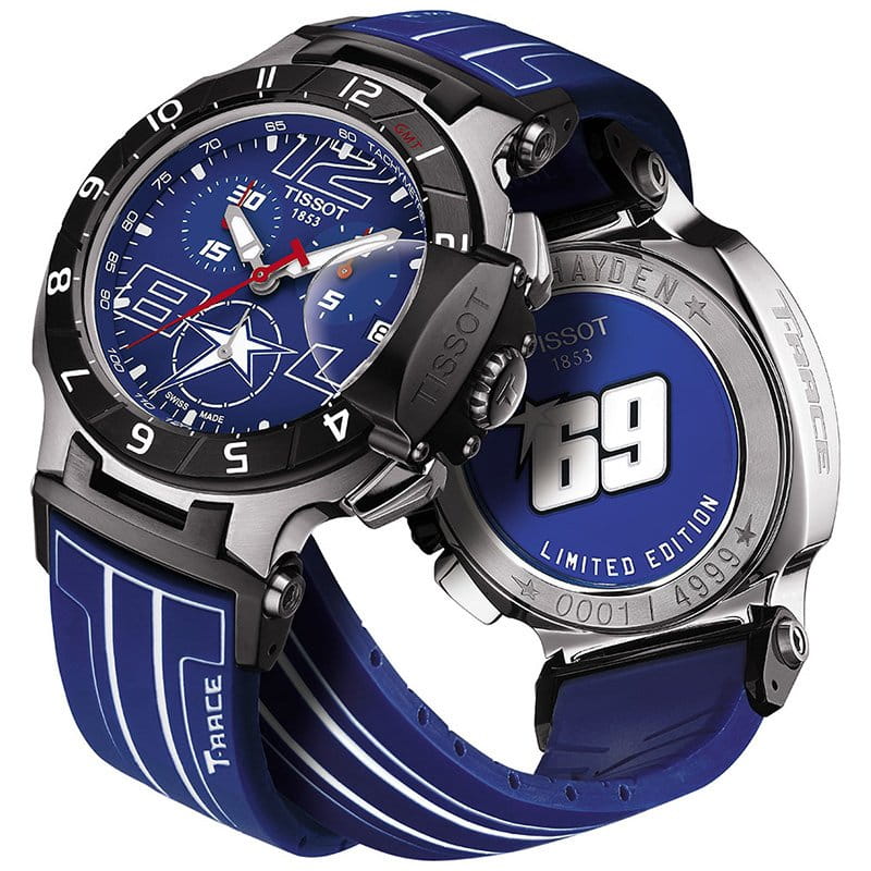 Tissot Tissot T-Race Nicky Hayden T048.417.27.047.00 T Race, наручные мужские часы фото под углом