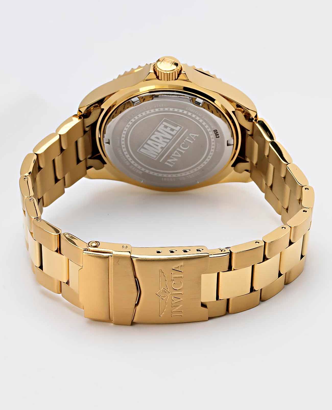 Оригинальные часы Invicta Invicta Marvel IN29681 кварцевые калибр механизма seiko hattori pc21j общий вид