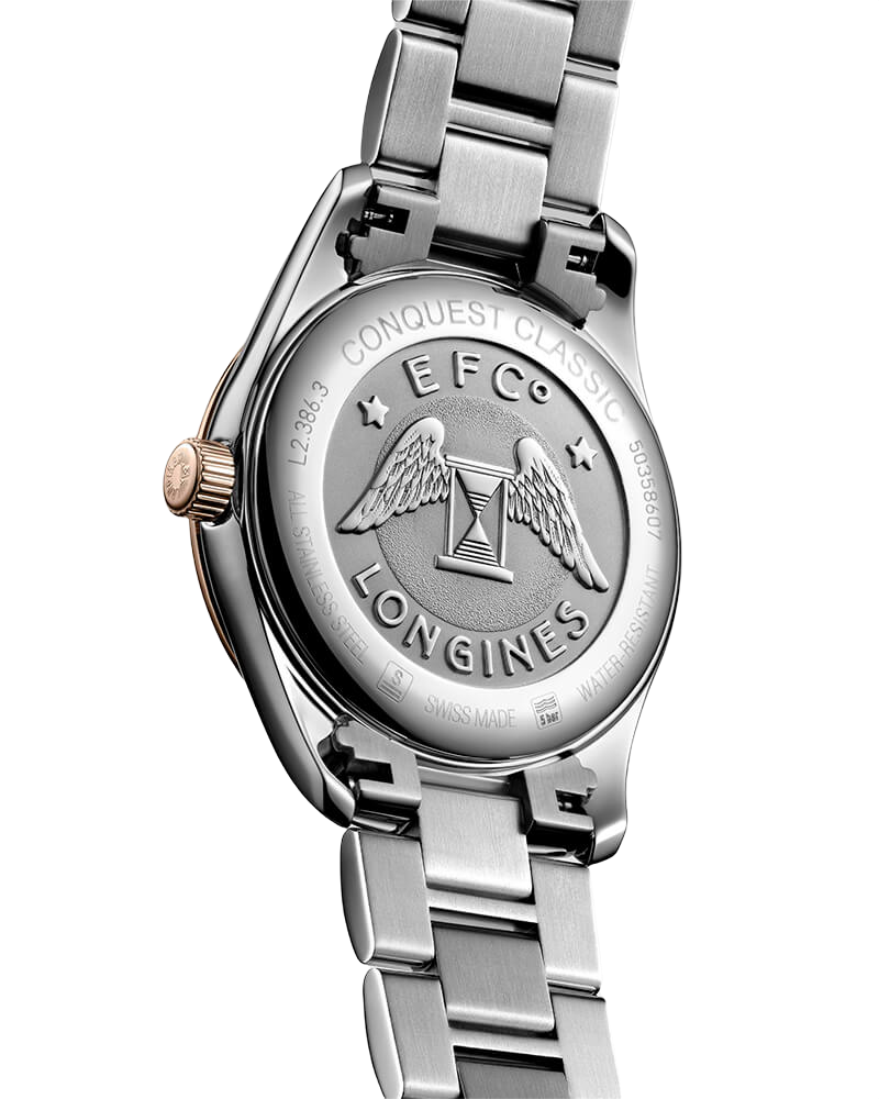 Longines Longines Conquest Classic L2.386.3.72.7 , наручные женские часы фото под углом