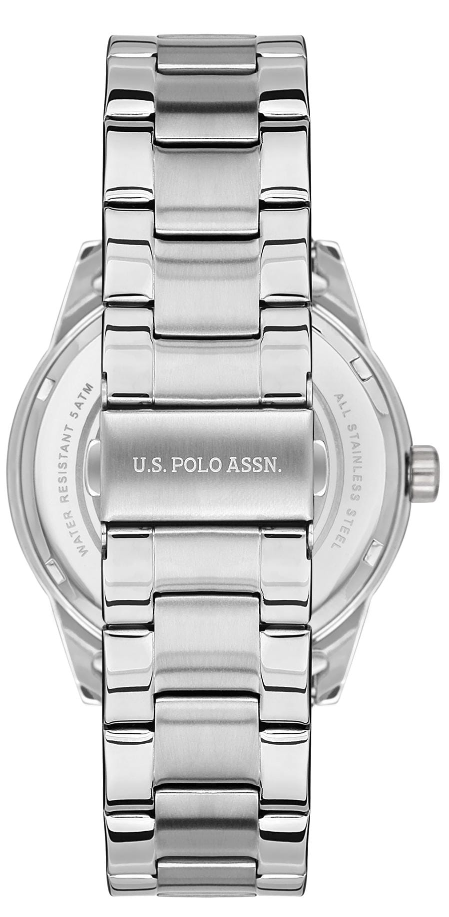 U.S. Polo Assn. U.S. Polo Assn. Fundamental USPA1042-01,  сша мужские часы на браслете нержавеющая сталь боковой вид