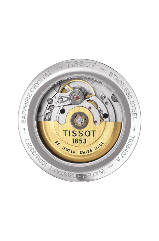 Tissot Tissot Couturier Automatic T035.407.16.051.00 мужские часы черный циферблат на запястье