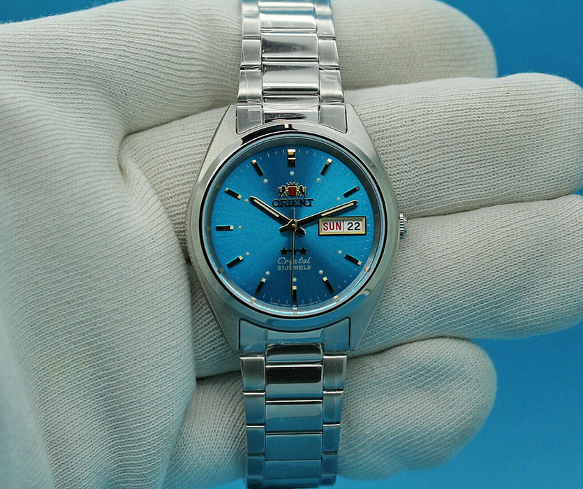 Orient Orient 3 Stars FAB00005J , наручные мужские часы фото под углом