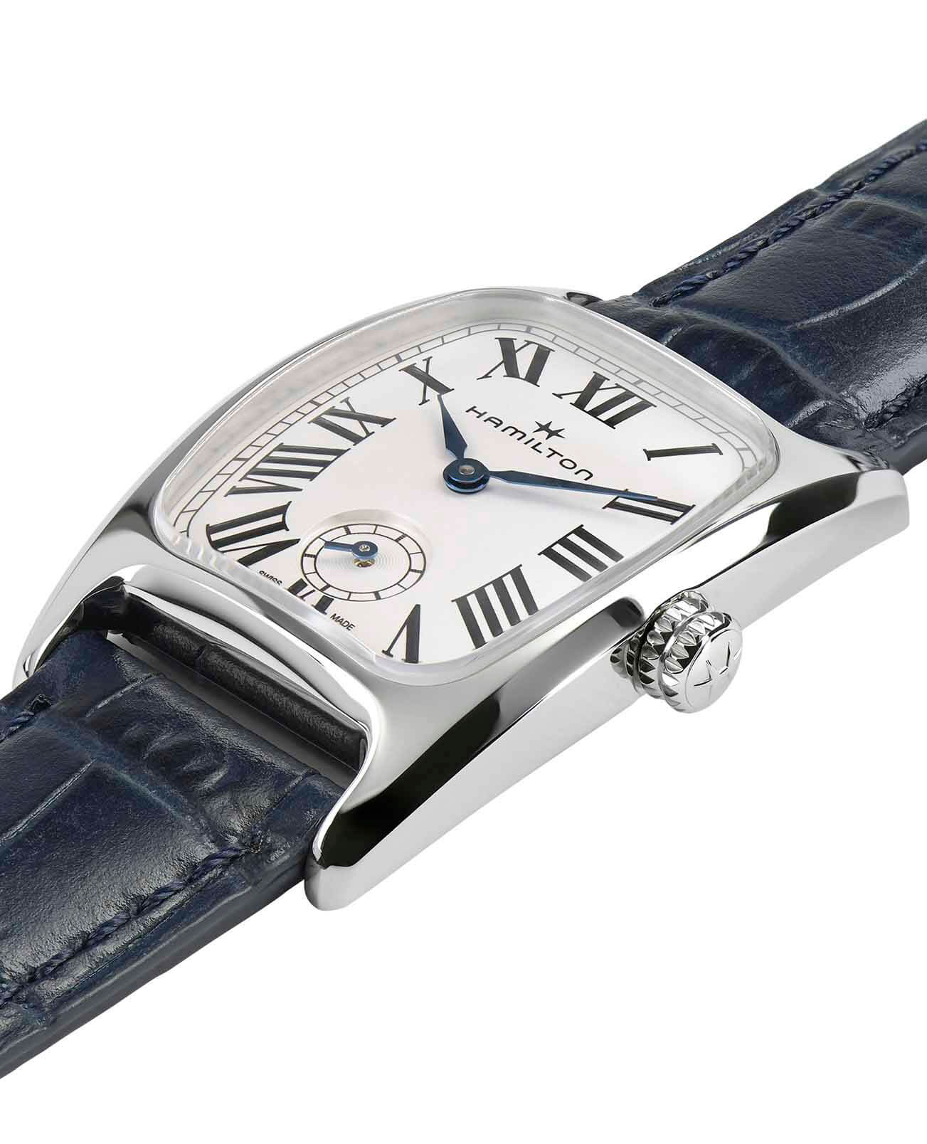 Hamilton Hamilton American Classic Boulton Small Second Quartz H13321611 , наручные женские часы фото под углом