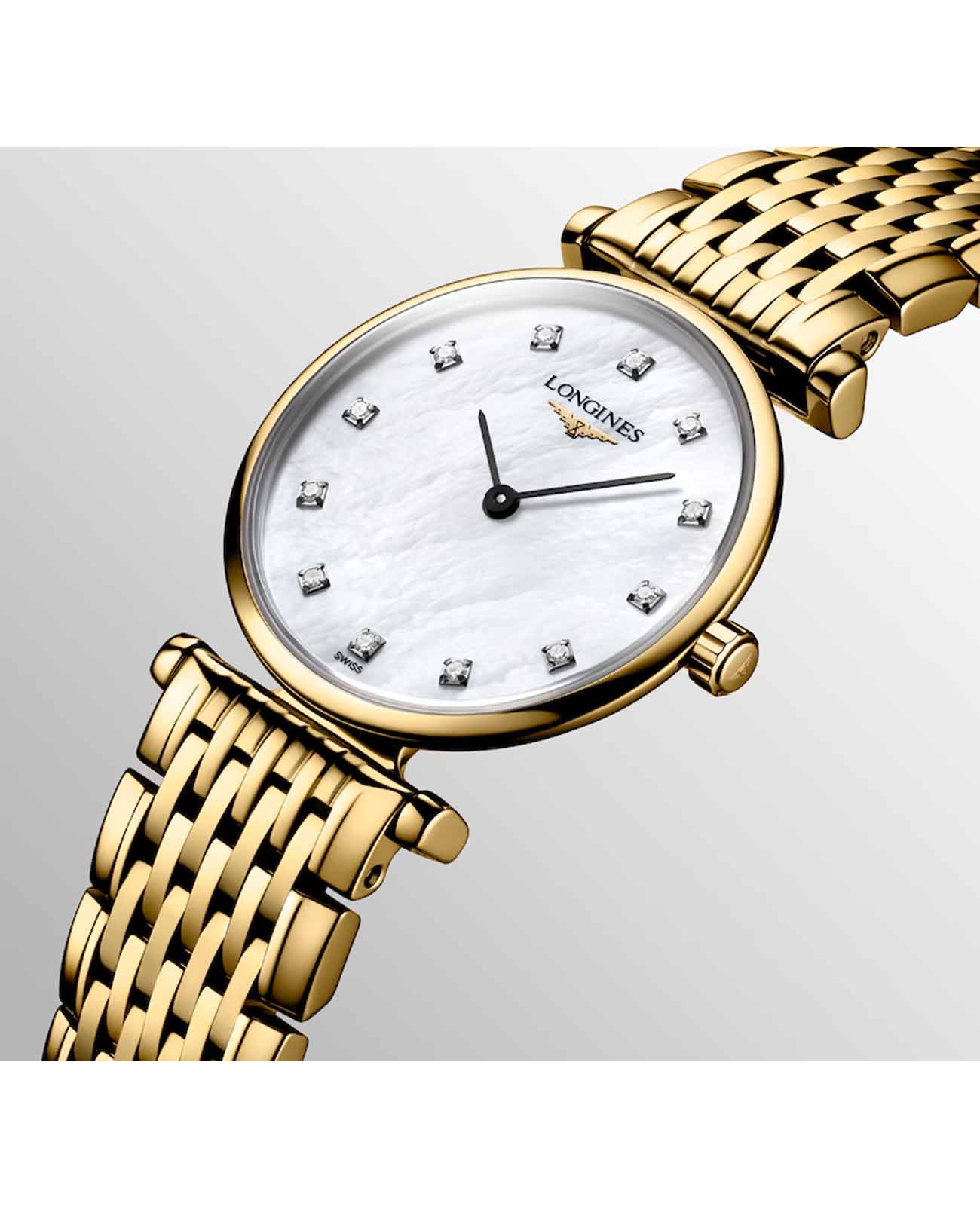 Longines Longines La Grande Classique L4.209.2.87.8  — детали корпуса и сталь c pvd покрытием