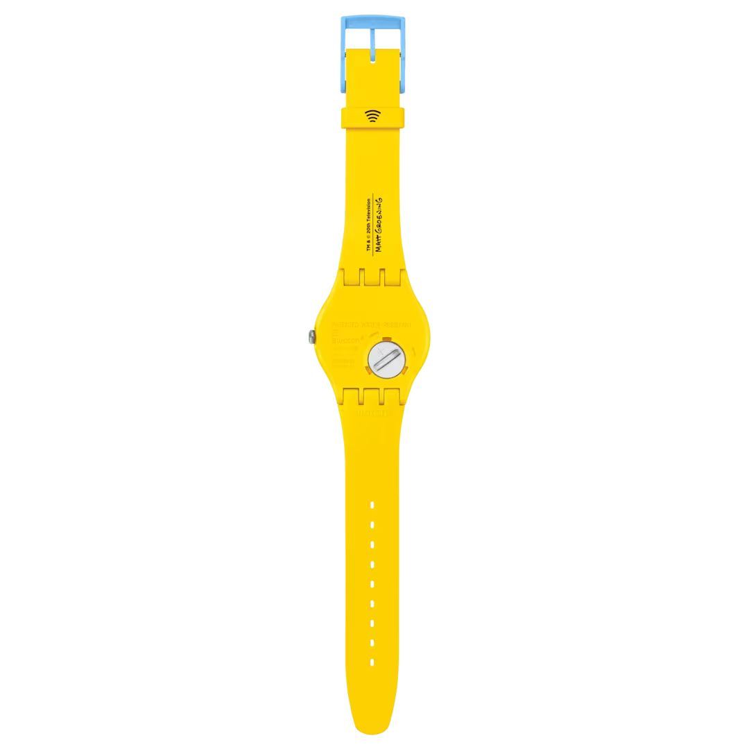 Оригинальные часы Swatch Swatch New Gent Biosourced Swatch Pay! SO29Z129-5300 кварцевые калибр механизма  общий вид