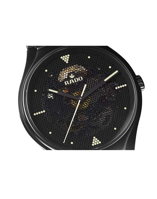 Rado Rado True R27101192, true швейцария мужские часы на браслете керамика боковой вид