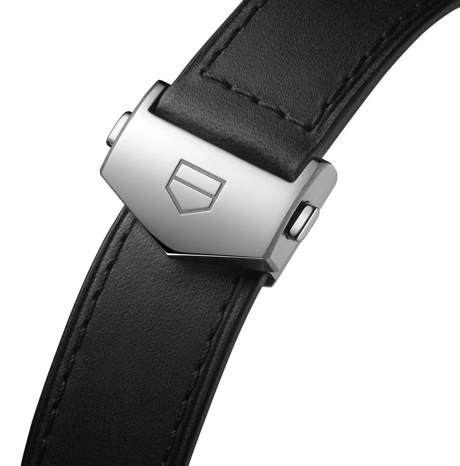 TAG Heuer TAG Heuer Carrera Chronograph CBN201C.FC6542 механические мужские часы часы крупный план черный циферблата