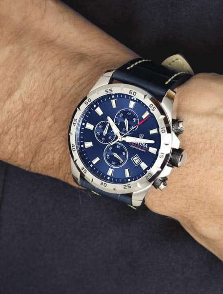 Festina Festina Timeless Chrono F20692/2 , наручные мужские часы фото под углом