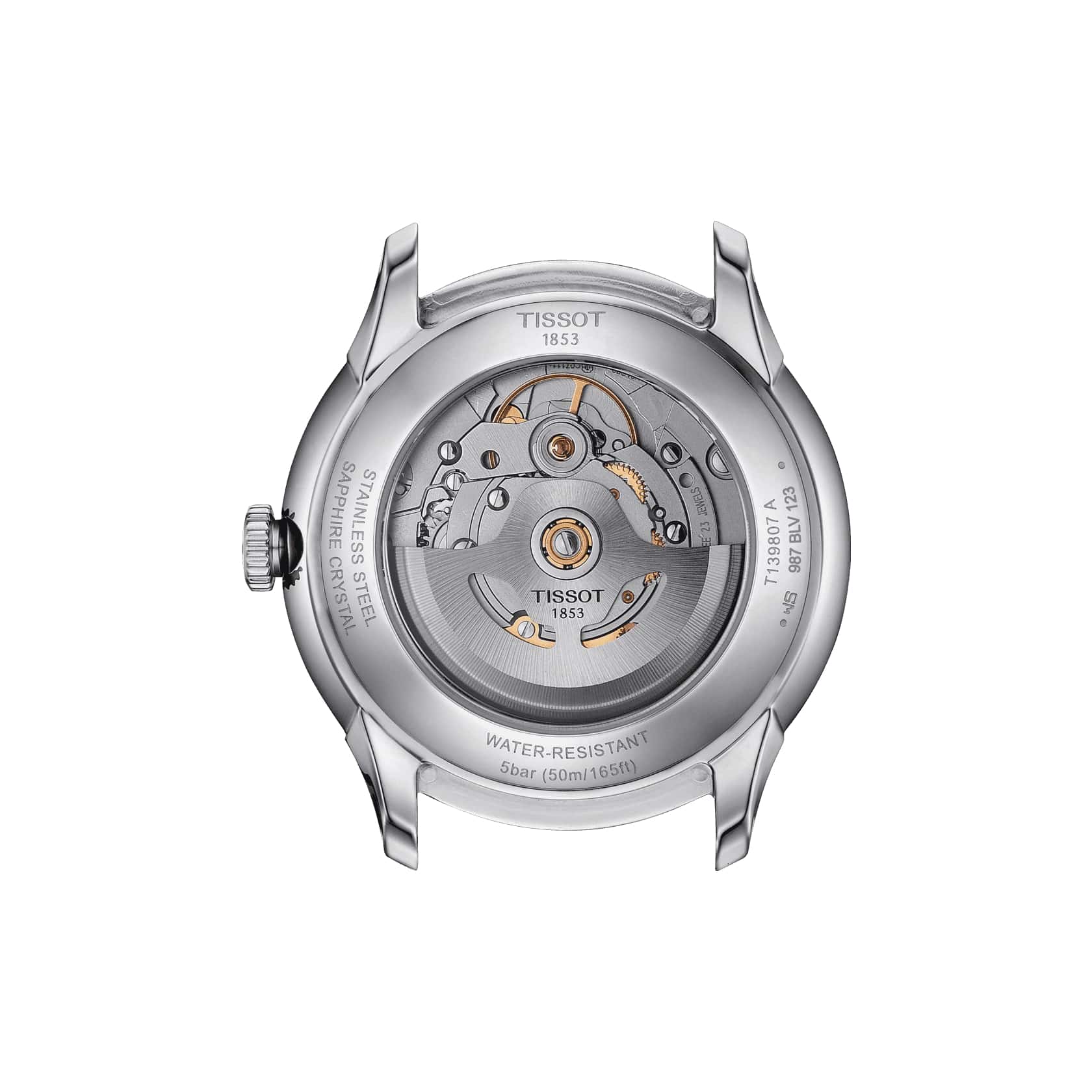 Tissot Tissot Chemin des Tourelles Powermatic 80 T139.807.16.041.00, t-classic швейцария мужские часы на браслете кожаный боковой вид