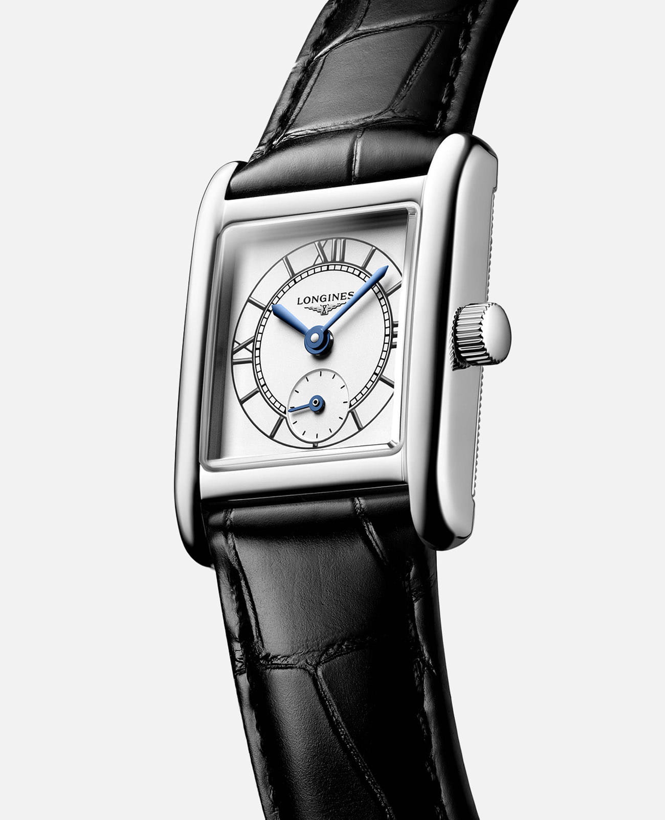 Longines Longines DolceVita L5.200.4.75.2, dolcevita швейцария женские часы на браслете кожаный боковой вид