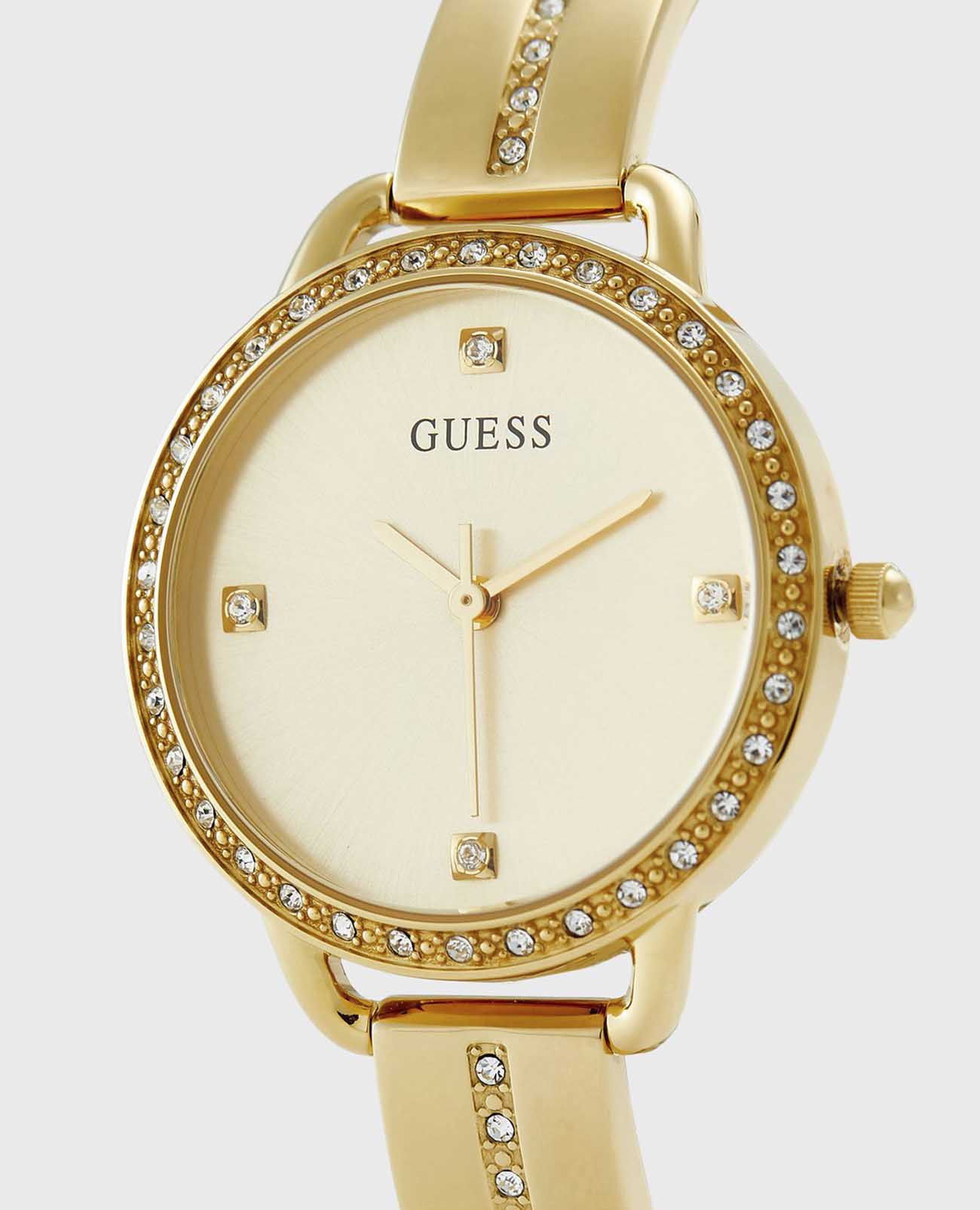 Guess GUESS GW0022L2 женские часы золотой циферблат на запястье