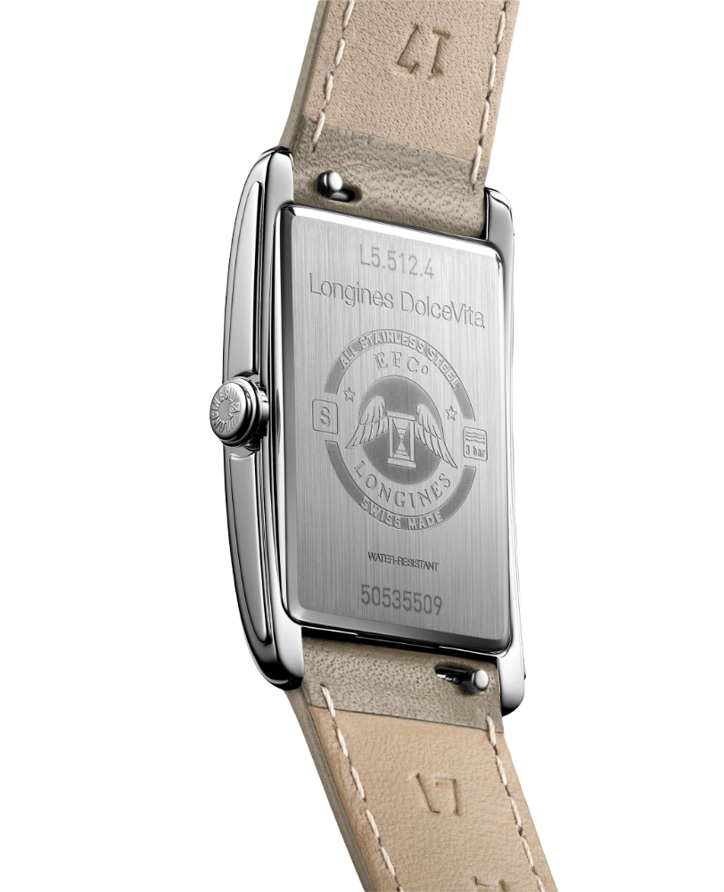 Longines Longines DolceVita L5.255.4.11.7 , наручные женские часы фото под углом