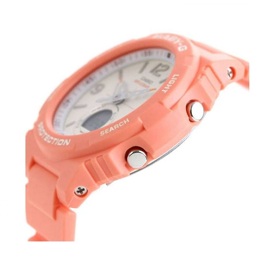 Casio Casio Baby-G BGA-260-4A кварцевые женские часы часы крупный план белый циферблата