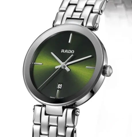 Rado Rado Florence R48874313 женские часы зеленый циферблат на запястье