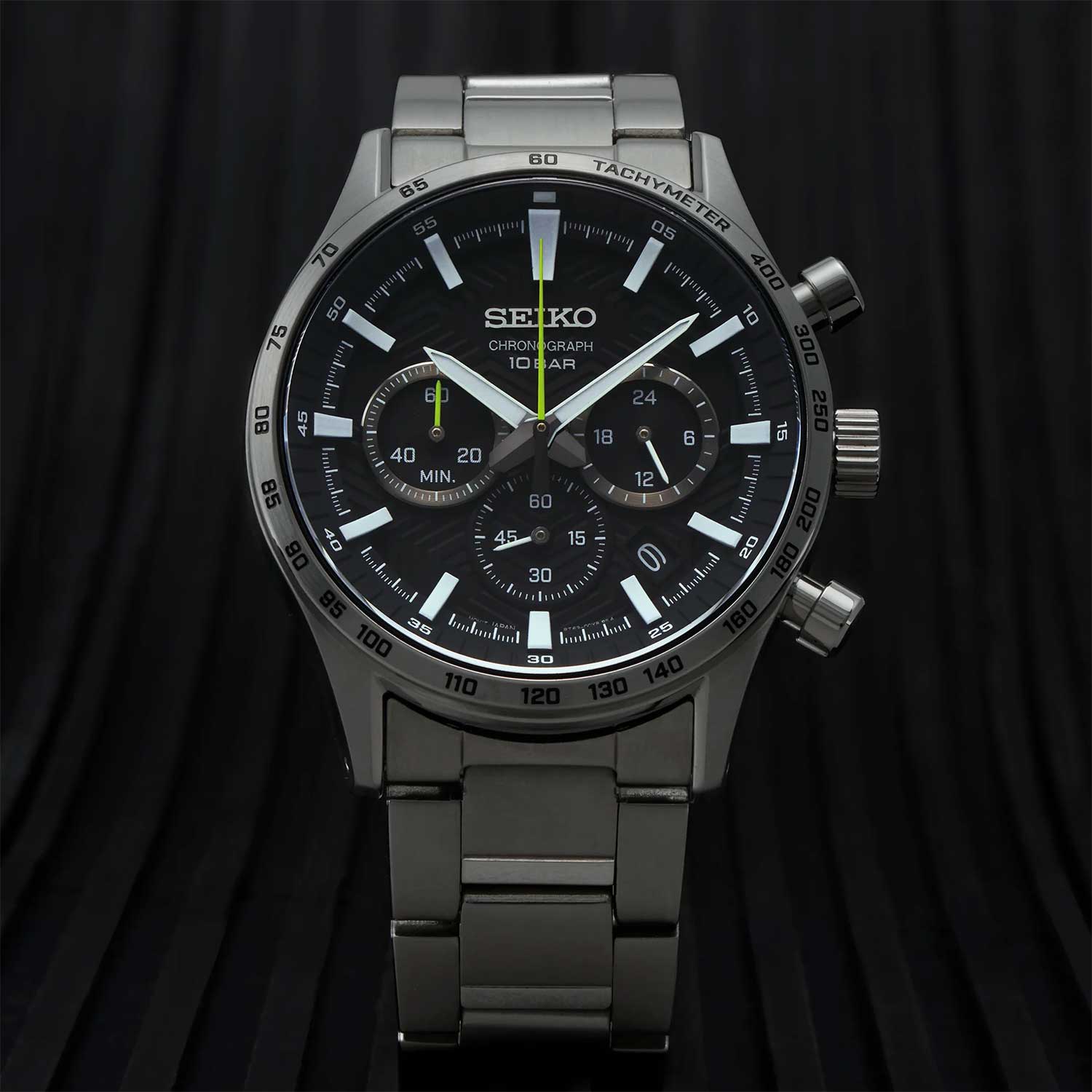 Оригинальные часы Seiko Seiko Conceptual Series Sports SSB413P1 кварцевые калибр механизма 8t63 общий вид