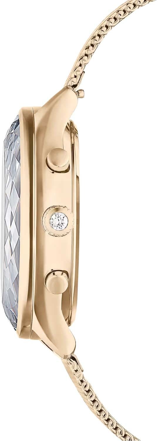Swarovski Swarovski Nova Chrono 5677500 кварцевые женские часы часы крупный план серебристый циферблата