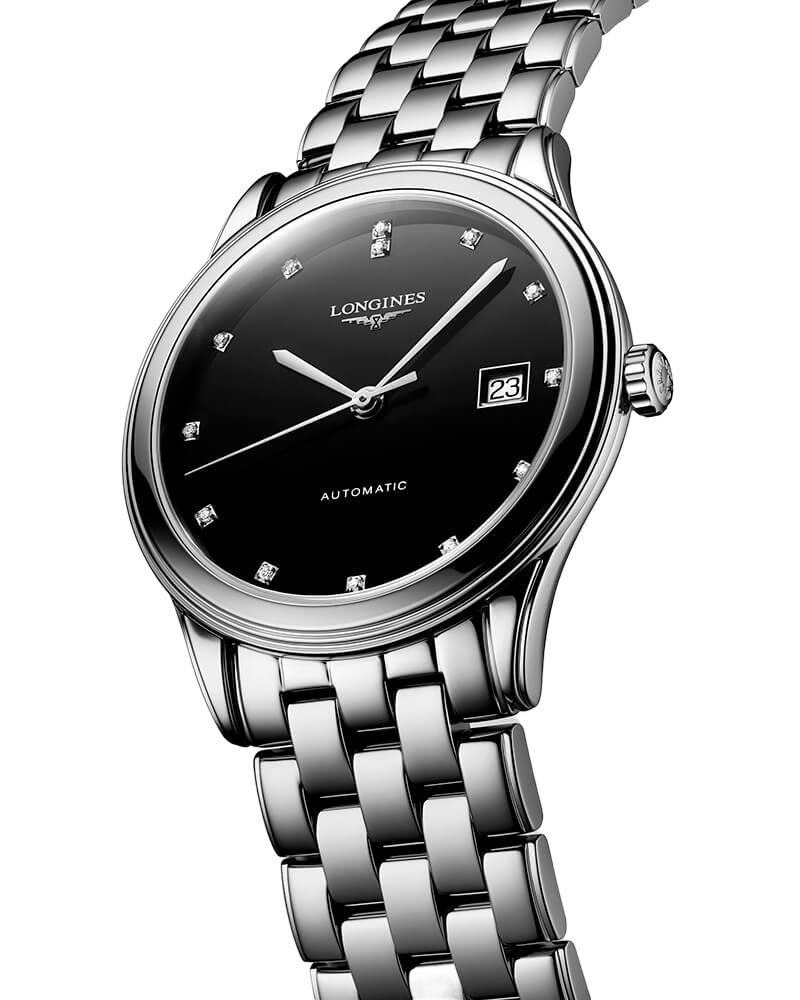 Longines Longines Flagship L4.984.4.57.6 , наручные мужские часы фото под углом