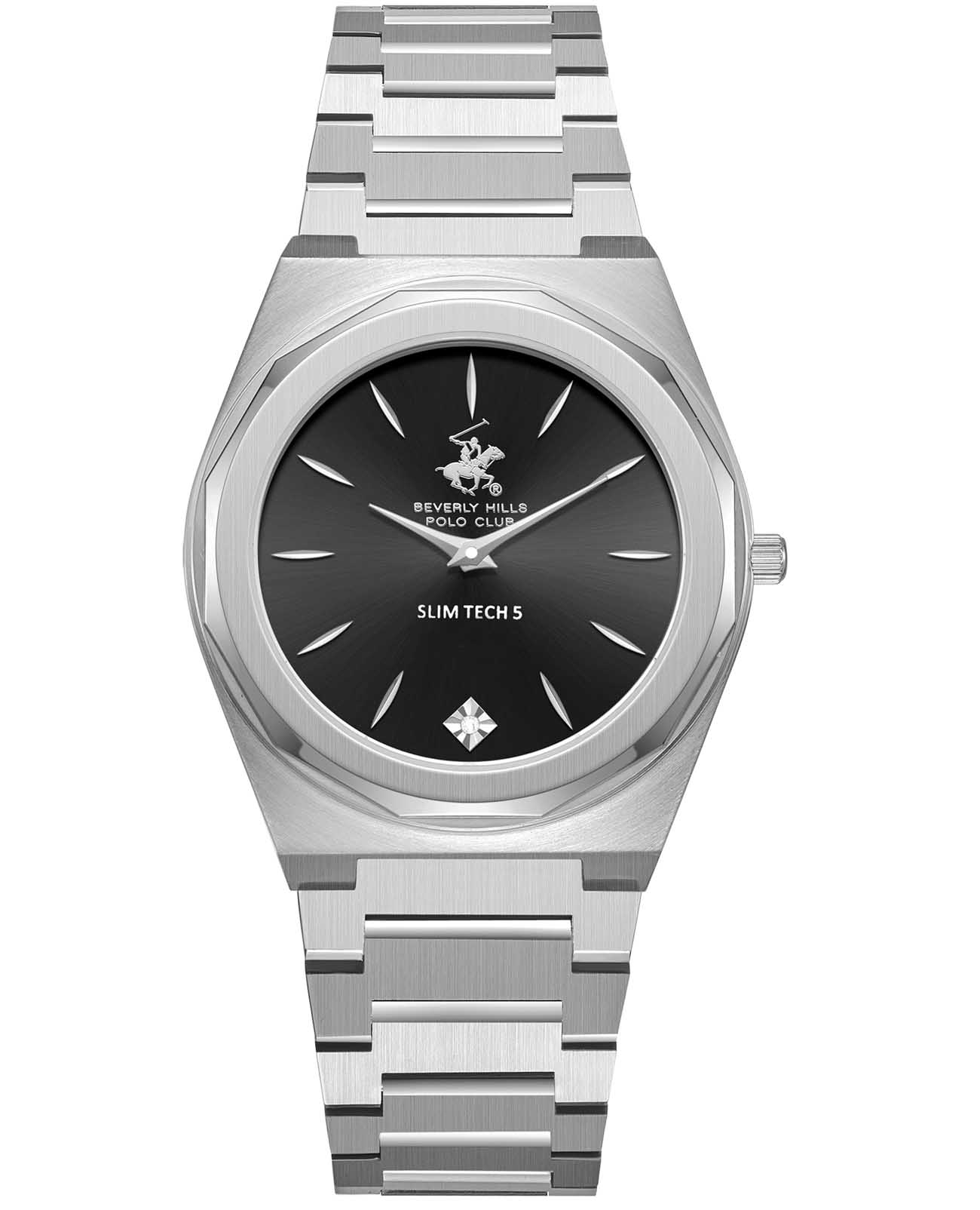 Beverly Hills Polo Club Beverly Hills Polo Club BP3668X.350  BP3668X.350 кварцевые женские часы черный циферблат, браслет нержавеющая сталь — вид спереди