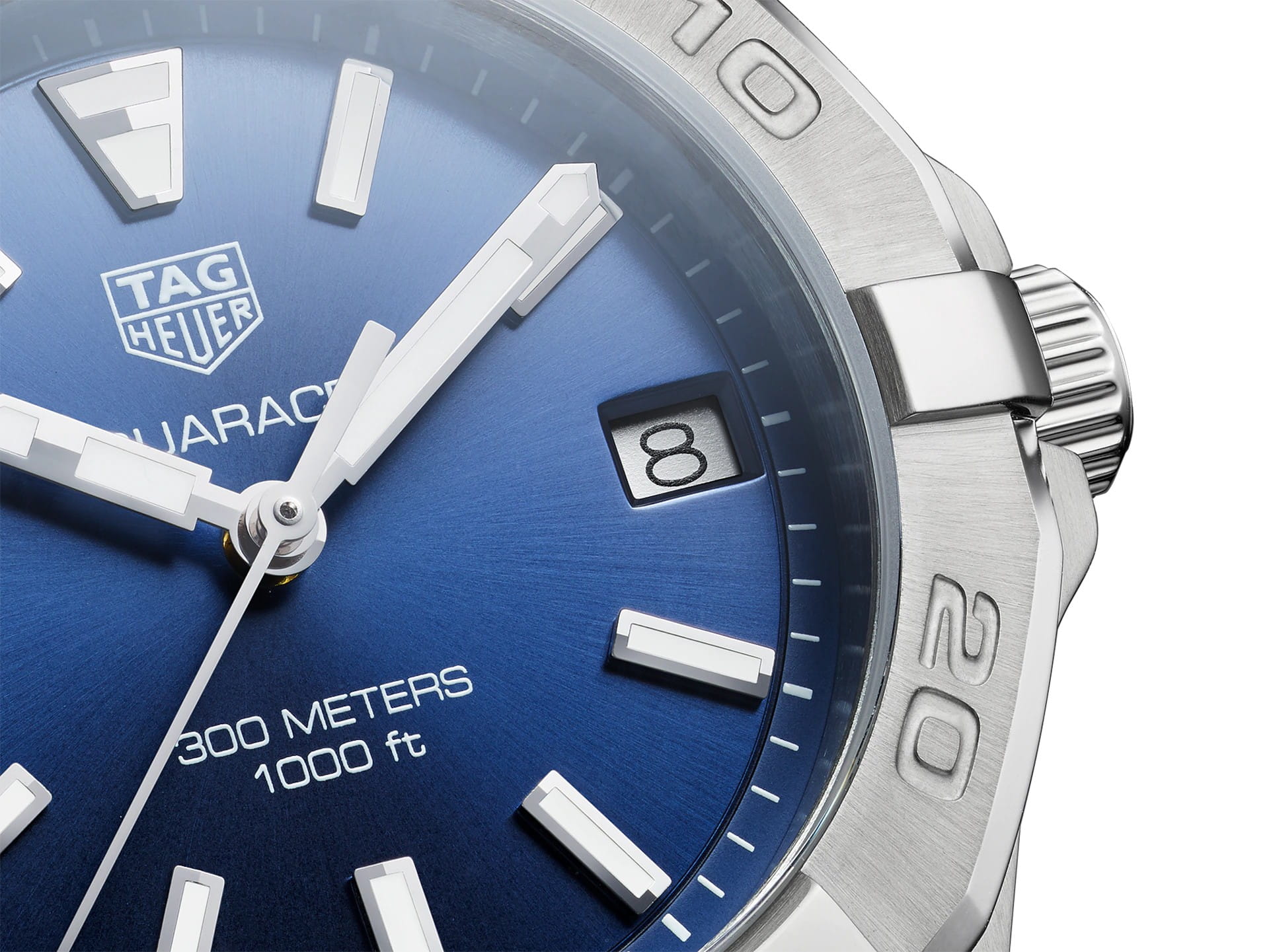 TAG Heuer TAG Heuer Aquaracer Professional 300 WBD1312.BA0740, aquaracer швейцария женские часы на браслете нержавеющая сталь боковой вид