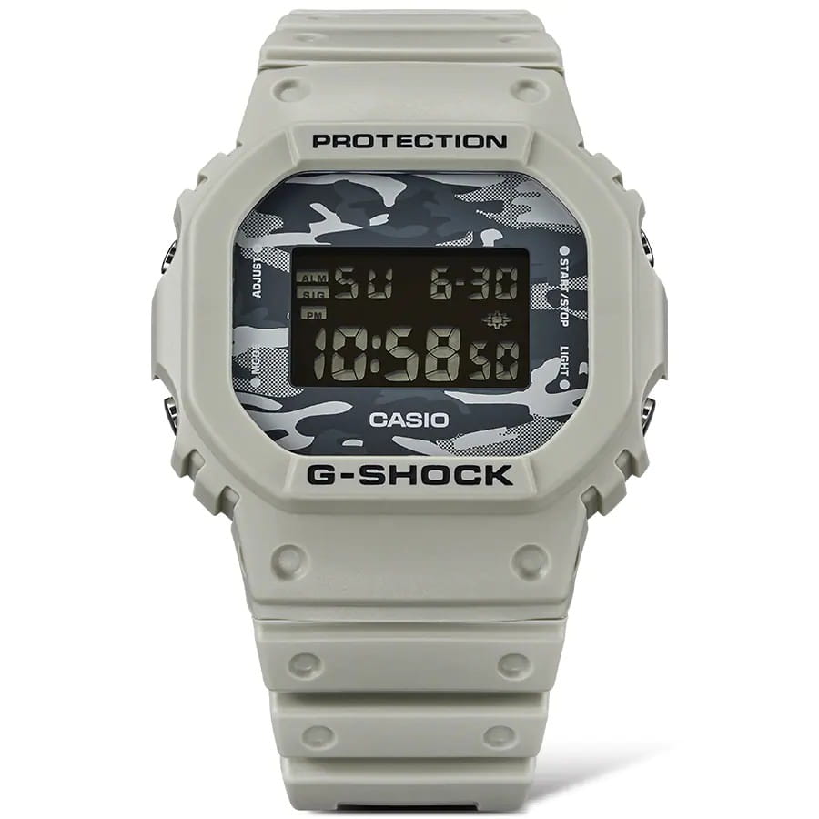 Оригинальные часы Casio Casio G-Shock Camo Utility DW-5600CA-8DR (DW-5600CA-8ER) электронные калибр механизма  общий вид