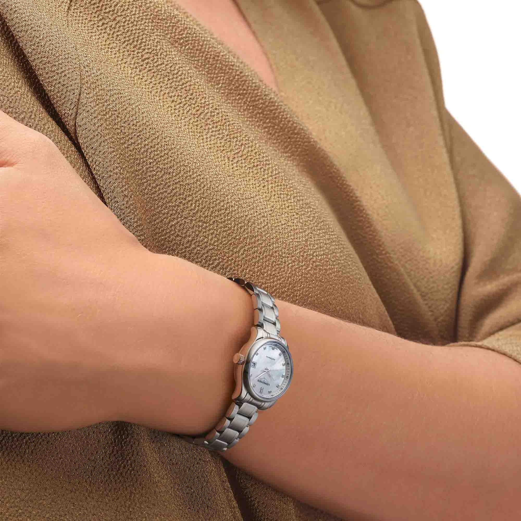 Оригинальные часы Longines Longines Master Collection L2.128.4.87.6 механические калибр механизма l592 общий вид