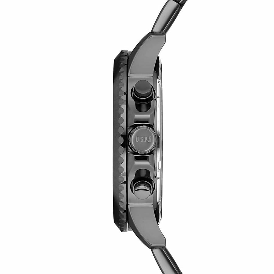 U.S. Polo Assn. U.S. Polo Assn. Crossing USPA1034-07 , наручные мужские часы фото под углом