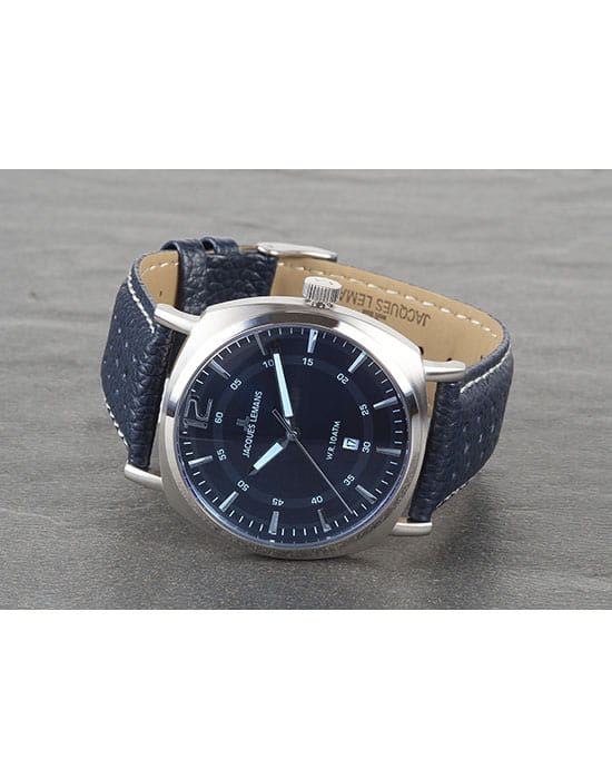 Jacques Lemans Jacques Lemans 1-1943H , наручные мужские часы фото под углом